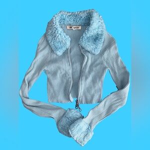 Urban Outfitters - baby blue pennylane style sweater